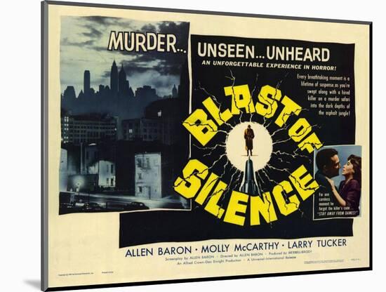 Blast of Silence, 1961-null-Mounted Art Print