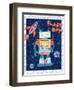 Blast Off Robot-Christina Skapriwsky-Framed Art Print