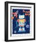 Blast Off Robot-Christina Skapriwsky-Framed Art Print