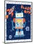 Blast Off Robot-Christina Skapriwsky-Mounted Art Print