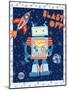 Blast Off Robot-Christina Skapriwsky-Mounted Art Print