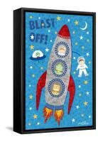 Blast Off-Elizabeth Caldwell-Framed Stretched Canvas