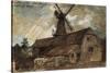 Blatchington Mill Near Brighton, 1825-John Constable-Stretched Canvas