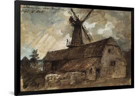 Blatchington Mill Near Brighton, 1825-John Constable-Framed Giclee Print