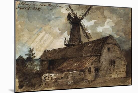 Blatchington Mill Near Brighton, 1825-John Constable-Mounted Premium Giclee Print