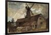 Blatchington Mill Near Brighton, 1825-John Constable-Framed Giclee Print