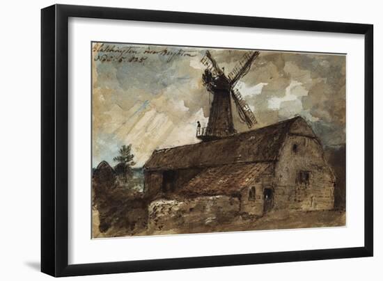 Blatchington Mill Near Brighton, 1825-John Constable-Framed Giclee Print