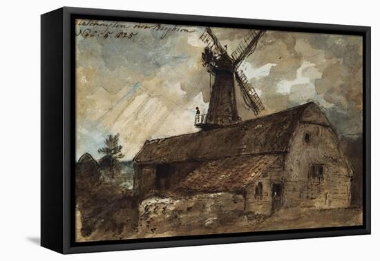 Blatchington Mill Near Brighton, 1825-John Constable-Framed Stretched Canvas