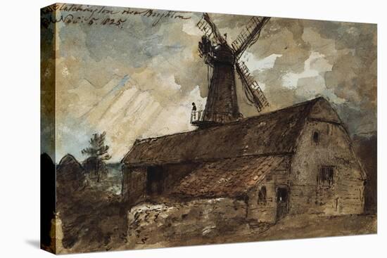 Blatchington Mill Near Brighton, 1825-John Constable-Stretched Canvas