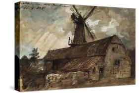 Blatchington Mill Near Brighton, 1825-John Constable-Stretched Canvas