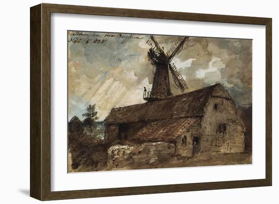 Blatchington Mill Near Brighton, 1825-John Constable-Framed Giclee Print