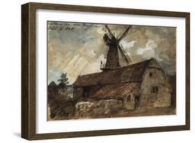 Blatchington Mill Near Brighton, 1825-John Constable-Framed Giclee Print