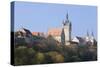 Blauer Turm Tower and St. Peter Collegiate Church, Bad Wimpfen, Neckartal Valley-Marcus Lange-Stretched Canvas