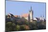 Blauer Turm Tower and St. Peter Collegiate Church, Bad Wimpfen, Neckartal Valley-Marcus Lange-Mounted Premium Photographic Print