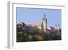 Blauer Turm Tower and St. Peter Collegiate Church, Bad Wimpfen, Neckartal Valley-Marcus Lange-Framed Photographic Print