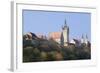 Blauer Turm Tower and St. Peter Collegiate Church, Bad Wimpfen, Neckartal Valley-Marcus Lange-Framed Photographic Print