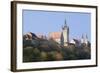 Blauer Turm Tower and St. Peter Collegiate Church, Bad Wimpfen, Neckartal Valley-Marcus Lange-Framed Photographic Print