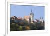 Blauer Turm Tower and St. Peter Collegiate Church, Bad Wimpfen, Neckartal Valley-Marcus Lange-Framed Photographic Print