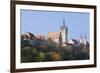 Blauer Turm Tower and St. Peter Collegiate Church, Bad Wimpfen, Neckartal Valley-Marcus Lange-Framed Photographic Print
