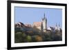 Blauer Turm Tower and St. Peter Collegiate Church, Bad Wimpfen, Neckartal Valley-Marcus Lange-Framed Photographic Print