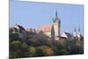 Blauer Turm Tower and St. Peter Collegiate Church, Bad Wimpfen, Neckartal Valley-Marcus Lange-Mounted Photographic Print