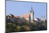 Blauer Turm Tower and St. Peter Collegiate Church, Bad Wimpfen, Neckartal Valley-Marcus Lange-Mounted Photographic Print