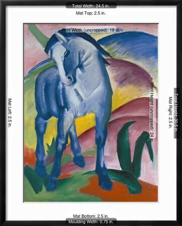 Blaues Pferd Picasso