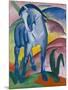 Blaues Pferd I., 1911-Franz Marc-Mounted Giclee Print