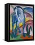 Blaues Pferd I., 1911-Franz Marc-Framed Stretched Canvas