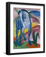 Blaues Pferd I., 1911-Franz Marc-Framed Giclee Print