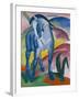 Blaues Pferd I., 1911-Franz Marc-Framed Giclee Print