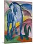 Blaues Pferd I., 1911-Franz Marc-Mounted Giclee Print