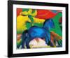 Blaues Pferdchen-Franz Marc-Framed Art Print