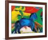 Blaues Pferdchen-Franz Marc-Framed Art Print