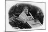 Blavatsky in Wheelchair-null-Mounted Photographic Print