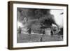 Blaze at Camp Leech-null-Framed Art Print