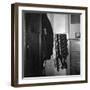 Blazer and School Ties Hanging in Room of a Merten College Student at Oxford University-null-Framed Photographic Print