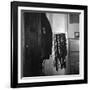 Blazer and School Ties Hanging in Room of a Merten College Student at Oxford University-null-Framed Photographic Print