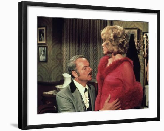 Blazing Saddles, Harvey Korman, Madeline Kahn, 1974-null-Framed Photo