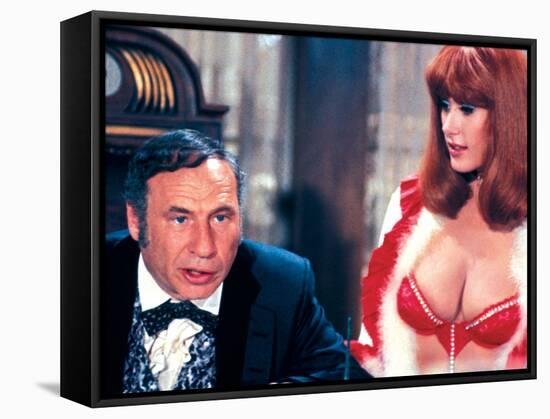 Blazing Saddles, Mel Brooks, Robyn Hilton, 1974-null-Framed Stretched Canvas