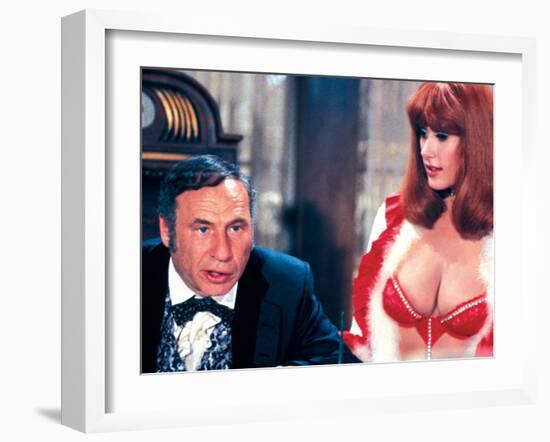 Blazing Saddles, Mel Brooks, Robyn Hilton, 1974-null-Framed Photo