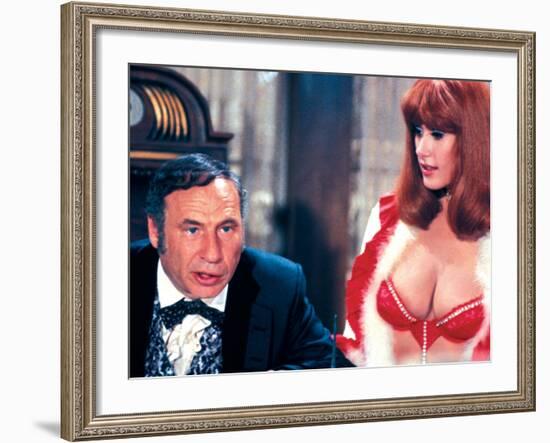 Blazing Saddles, Mel Brooks, Robyn Hilton, 1974-null-Framed Photo