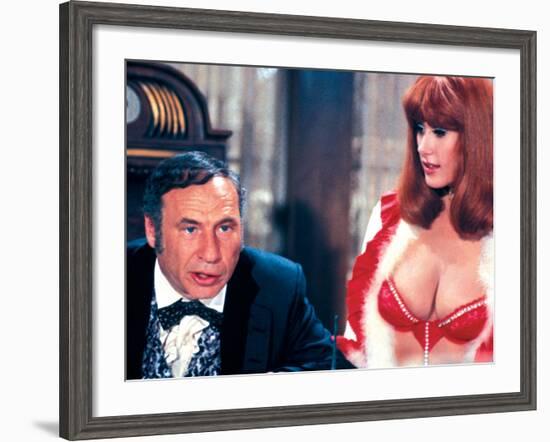 Blazing Saddles, Mel Brooks, Robyn Hilton, 1974-null-Framed Photo