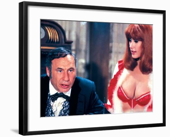 Blazing Saddles, Mel Brooks, Robyn Hilton, 1974-null-Framed Photo