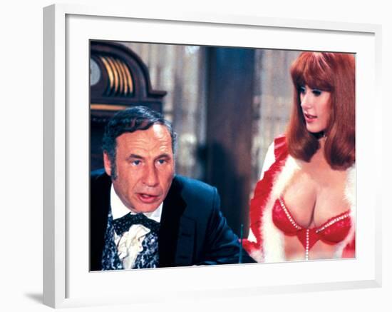 Blazing Saddles, Mel Brooks, Robyn Hilton, 1974-null-Framed Photo