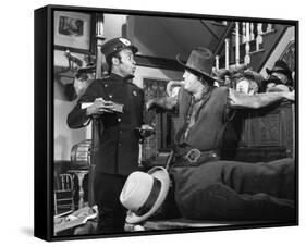 Blazing Saddles-null-Framed Stretched Canvas