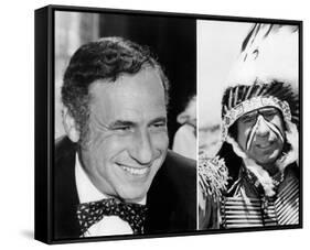 Blazing Saddles-null-Framed Stretched Canvas