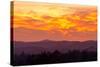 Blazing Sunset-Lance Kuehne-Stretched Canvas