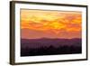 Blazing Sunset-Lance Kuehne-Framed Photographic Print