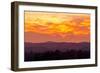 Blazing Sunset-Lance Kuehne-Framed Photographic Print